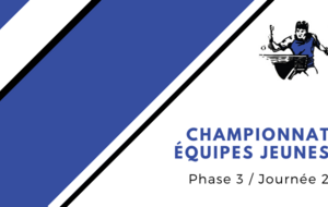 [Résultats] Championnat Equipes Jeunes / Phase 3 - Journée 2